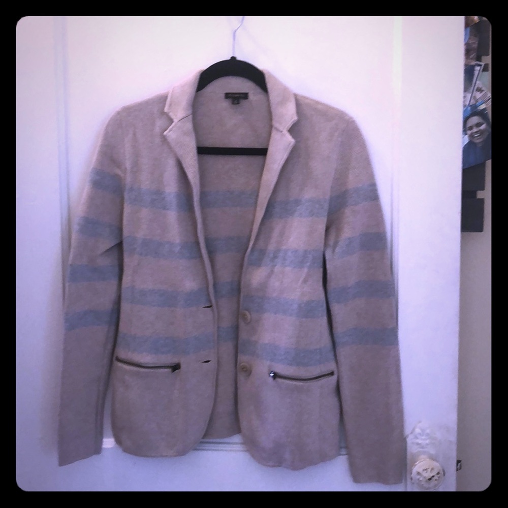 Never worn Talbots sweater blazer